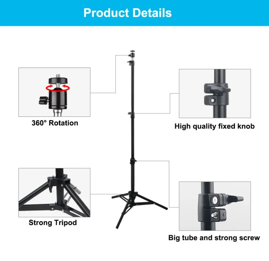 DITONG Extendable 160cm Projector Bracket Travel Tripod Photographic Lighting Stand for magcubic HY300Pro &HY320mini Projector